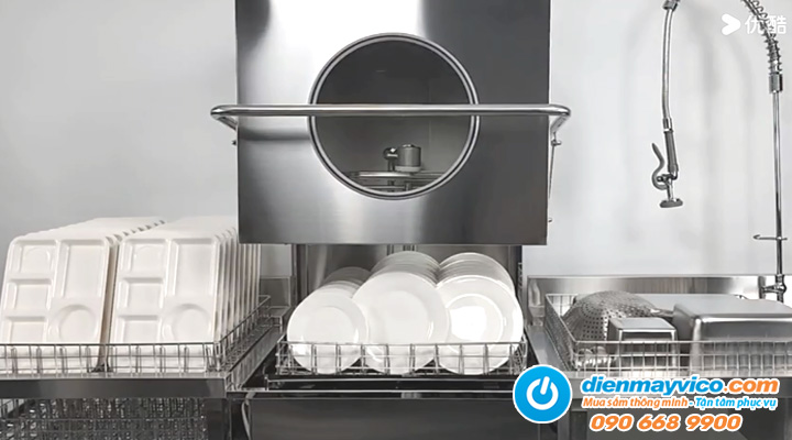Hình thực tế Máy rửa chén bát công nghiệp SouthPro PDX-1005