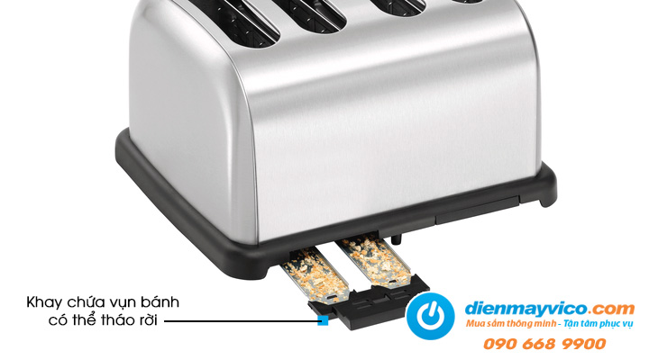 Khay chứa vụn Máy nướng bánh mì BartsCher Toaster TBRB40