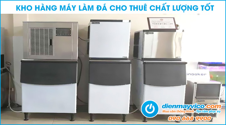 Kho hàng máy làm đá cho thuê chất lượng