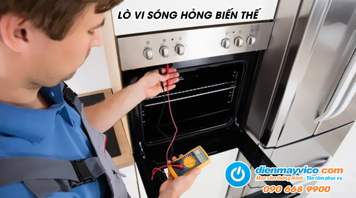 Lò vi sóng hỏng biến thế cao áp