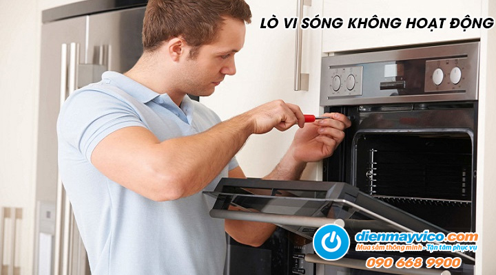 Lò vi sóng không hoạt động