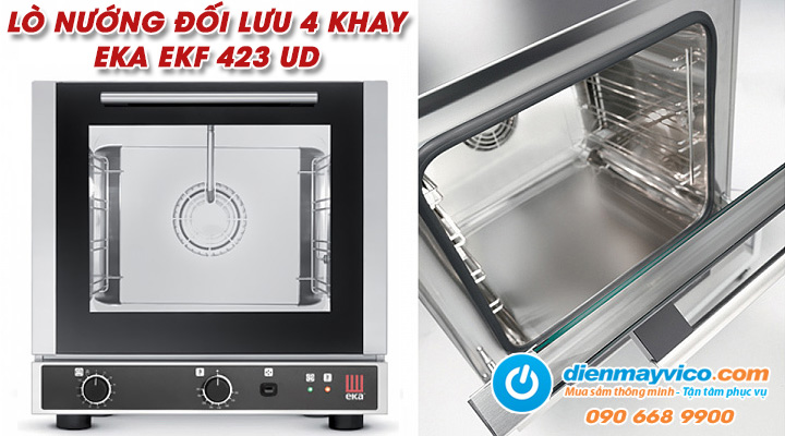 Mẫu lò nướng đối lưu 4 khay Eka EKF 423 UD