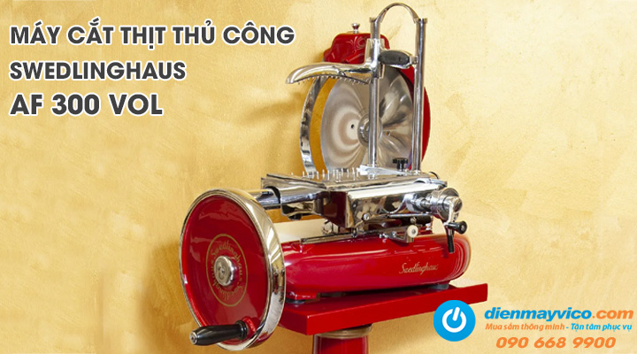 Mẫu máy cắt thịt thủ công Swedlinghaus AF 300 VOL