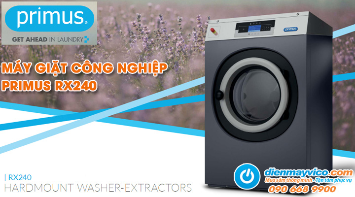 Mẫu máy giặt công nghiệp Primus RX240 27kg