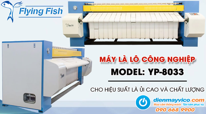 Mẫu máy là lô công nghiệp Flying Fish YP-8033