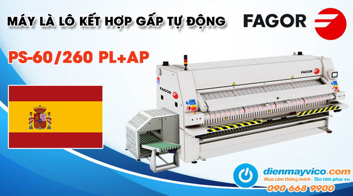 Mẫu máy là lô kết hợp gấp tự động Fagor PS-60/260 PL+AP