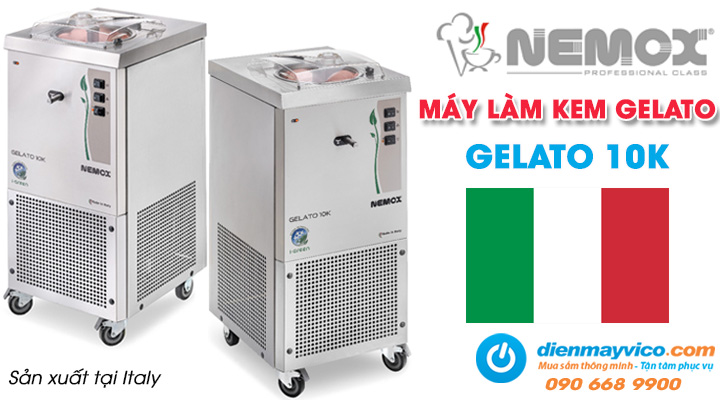 Mẫu máy làm kem gelato Nemox GELATO 10K