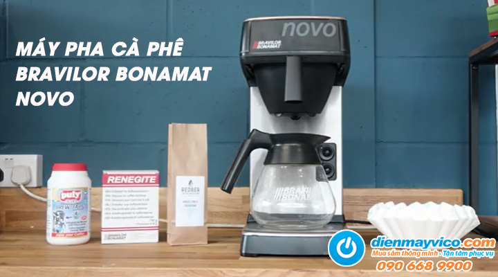 Mẫu máy pha cà phê Bravilor Bonamat Novo