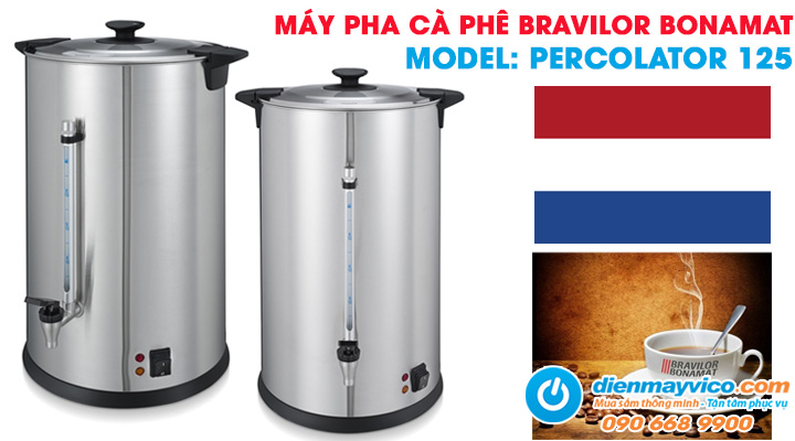 Mẫu máy pha cà phê Bravilor Bonamat Percolator 125