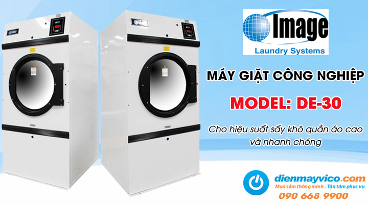 Mẫu máy sấy công nghiệp Image DE-30 13.6kg