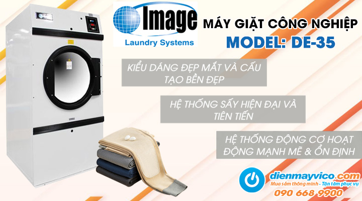 Mẫu máy sấy công nghiệp Image DE-35 15.9k