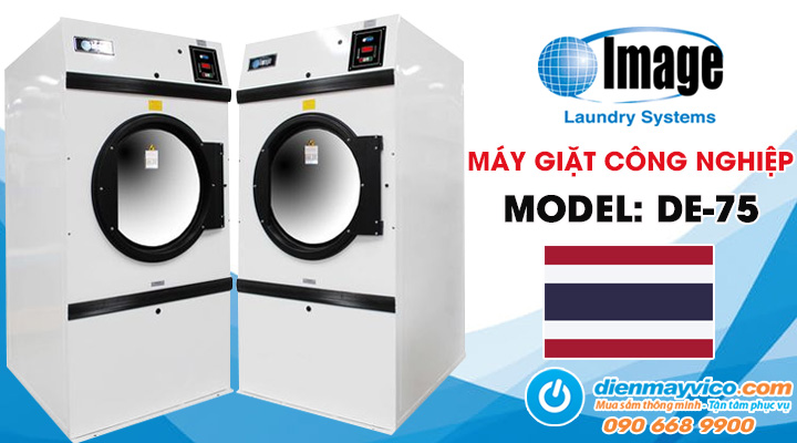 Mẫu máy sấy công nghiệp Image DE-75 34kg