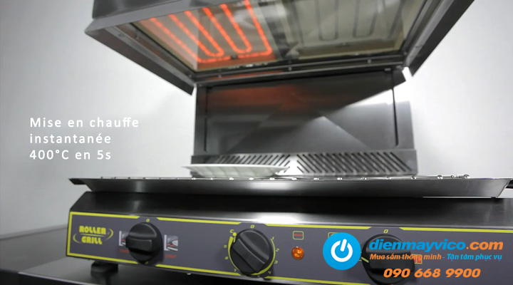 Mô tả về Lò nướng Salamander Roller Grill SEM 5000 PDS
