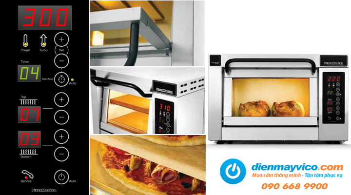 Mô tả Lò nướng bánh dùng điện Pizzamaster PM 351ED-1