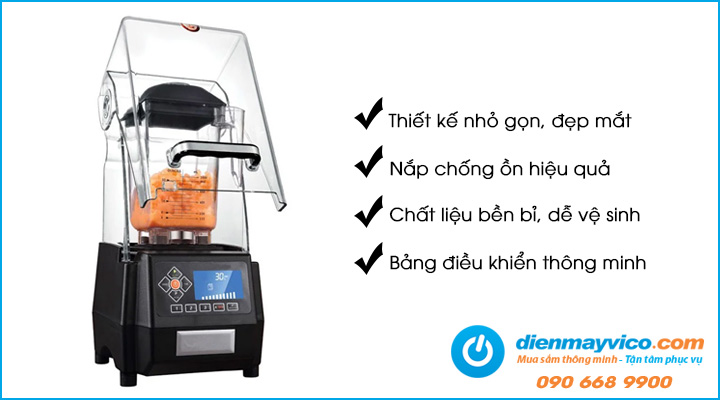 Mô tả Máy xay sinh tố Berjaya BJY-CB2SC-B 2 lít