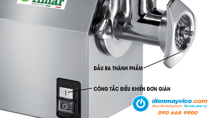 Mô tả Máy xay thịt công nghiệp Fimar 12CE