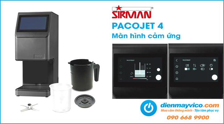 Mô tả Máy xay thực phẩm Sirman Pacojet 4
