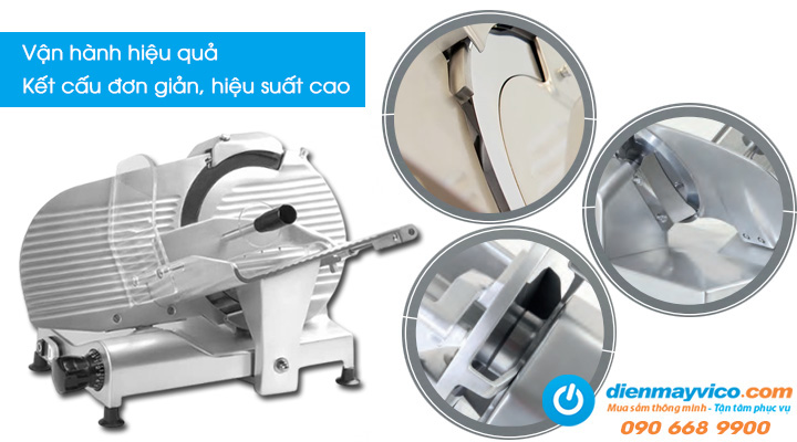 Mô tả về Máy cắt thịt Swedlinghaus AF 250 EGR DOM