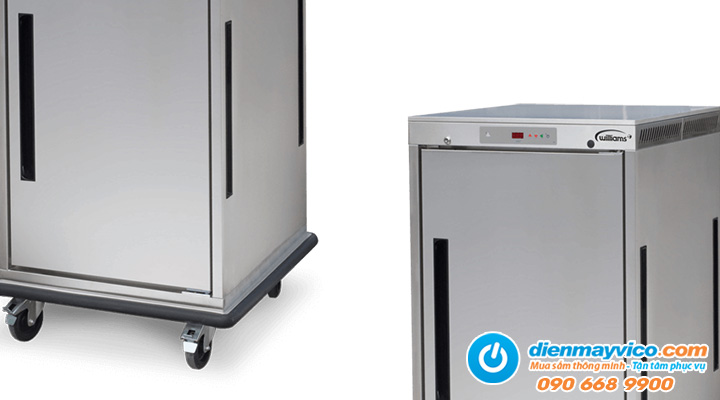 Mô tả về Xe đẩy giữ nóng thức ăn Williams MHC10SS 10 khay