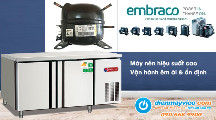 Bàn đông inox quạt gió Turbo Chef TCUF5