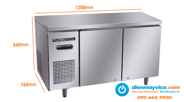 Bàn mát 2 cánh inox TurboCool UC 2S 76 12