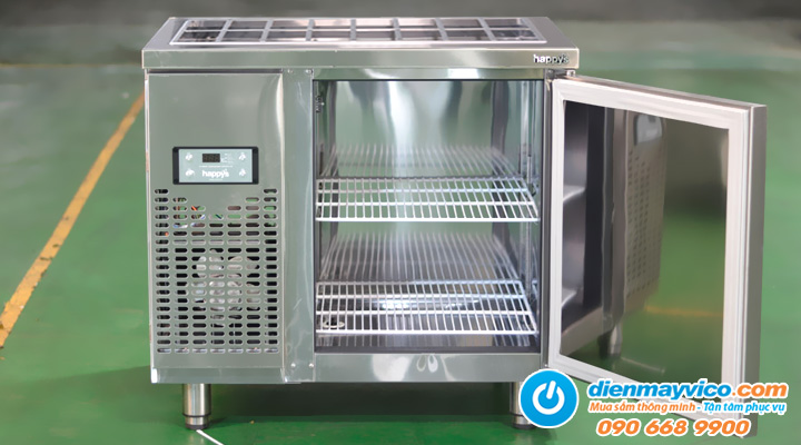 Bàn mát Salad 0.9m Happys HWA-900SF full khay