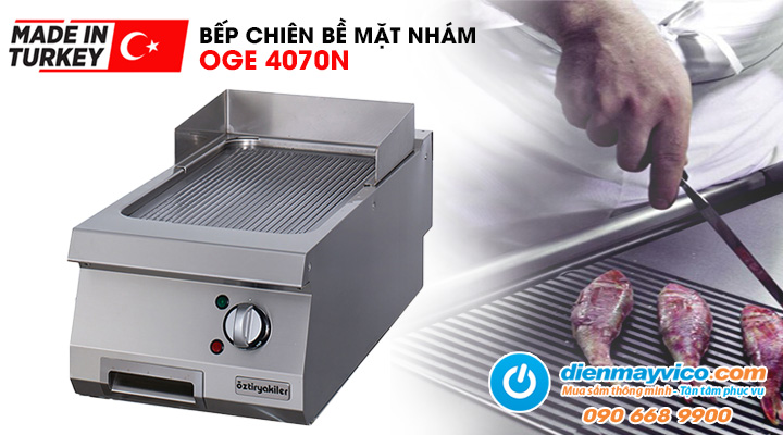 Bếp chiên nhám đơn Ozti OGE 4070N