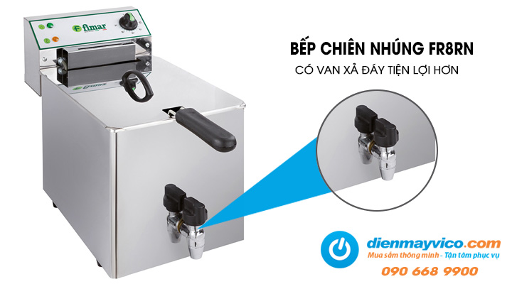 Bếp chiên nhúng điện Fimar FR8RN