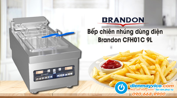 Bếp chiên nhúng điện Brandon CFH01C