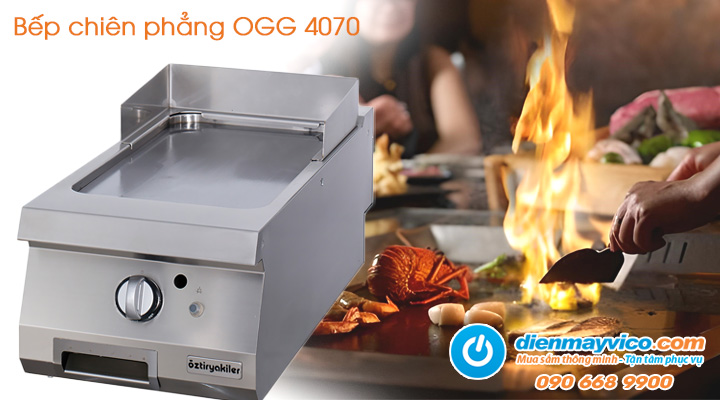 Bếp chiên phẳng đơn Ozti OGG 4070