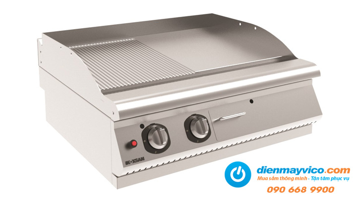 Bếp chiên nửa phẳng nửa nhám gas Inoksan INO-7IG22S