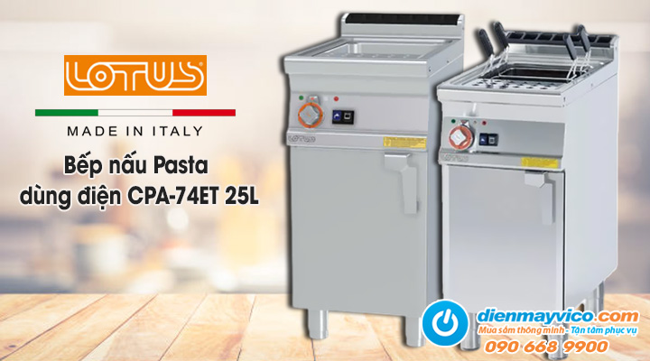 Bếp nấu mì Pasta dùng điện Lotus CPA-74ET