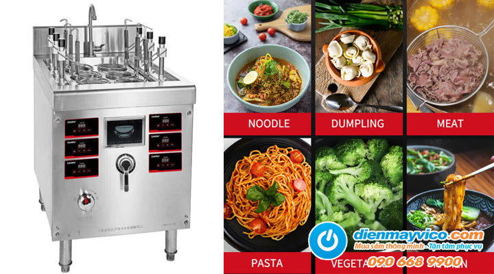 Bếp trụng mì Pasta 6 họng Lestov LT-TMVI-E115