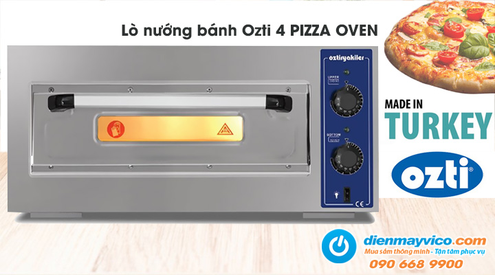 Lò nướng bánh Ozti 4 PIZZA OVEN