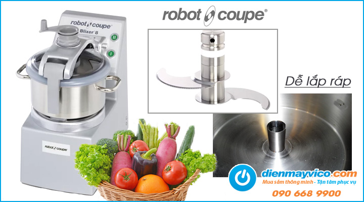 Máy cắt trộn rau củ quả Robot Couple BLIXER 8