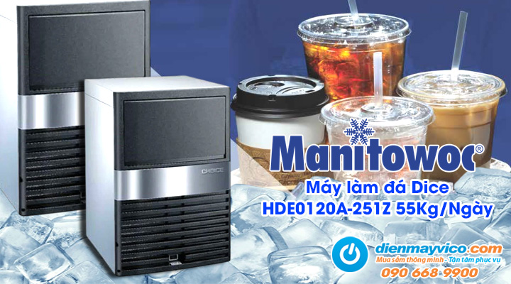 Máy làm đá Dice Manitowoc Choice HDE0120A-251Z