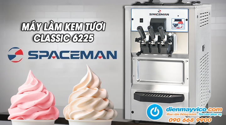 Máy làm kem tươi Spaceman Classic 6225