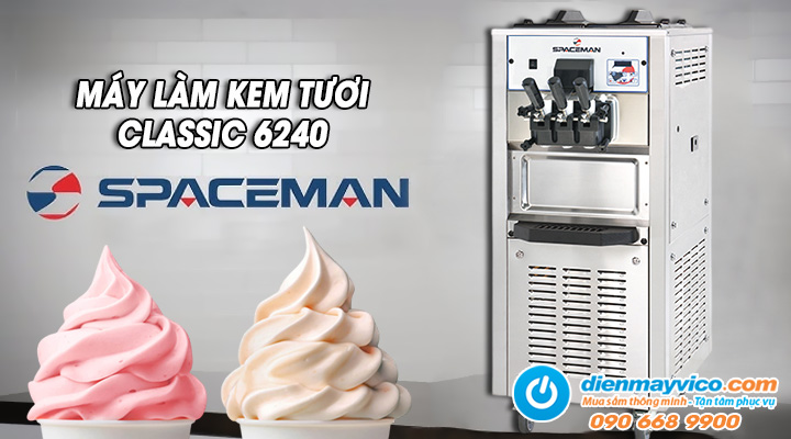 Máy làm kem tươi Spaceman Classic 6240