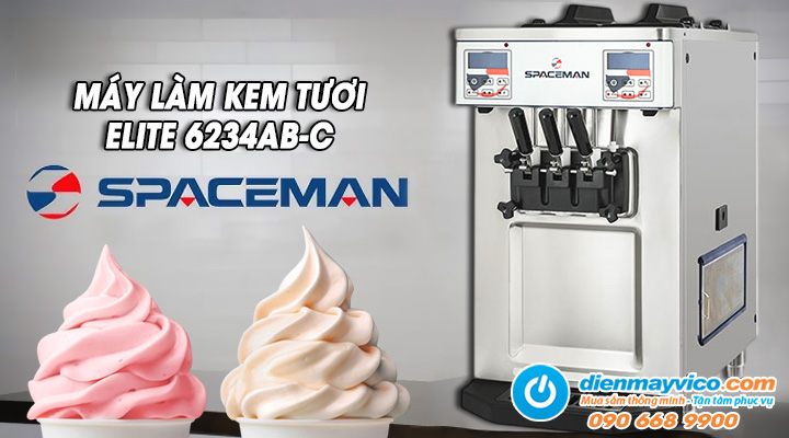 Máy làm kem tươi Spaceman Elite 6234AB-C