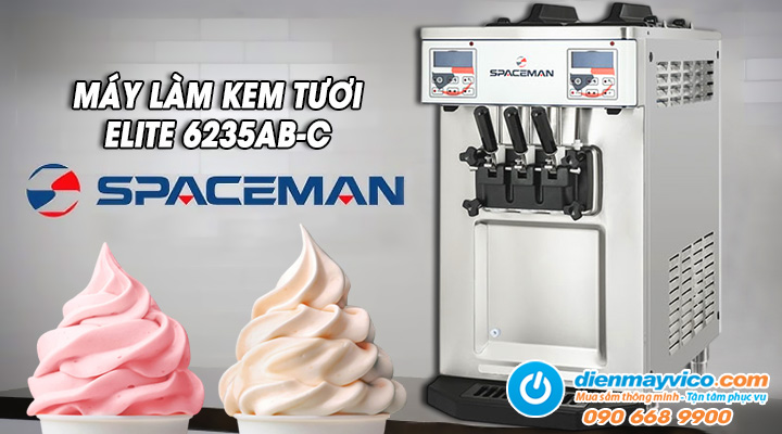 Máy làm kem tươi Spaceman Elite 6235AB-C