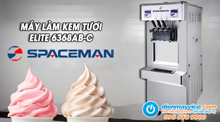 Máy làm kem tươi Spaceman Elite 6368AB-C