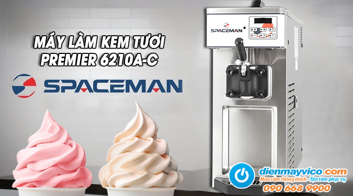 Máy làm kem tươi Spaceman Premier 6210A-C