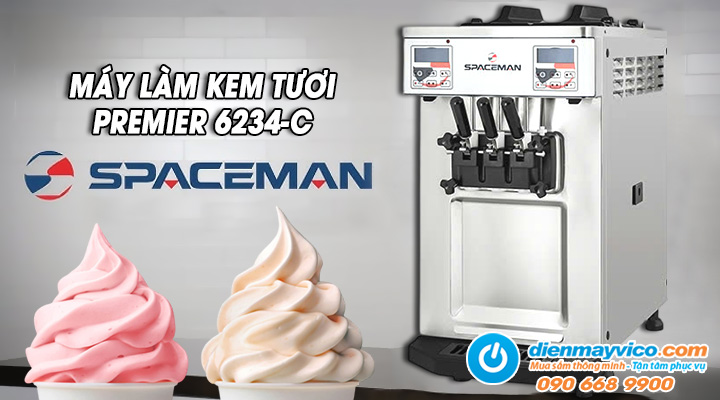 Máy làm kem tươi Spaceman Premier 6234-C