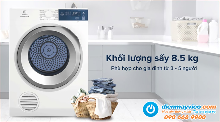 Máy sấy thông hơi Electrolux EDS854J3WB