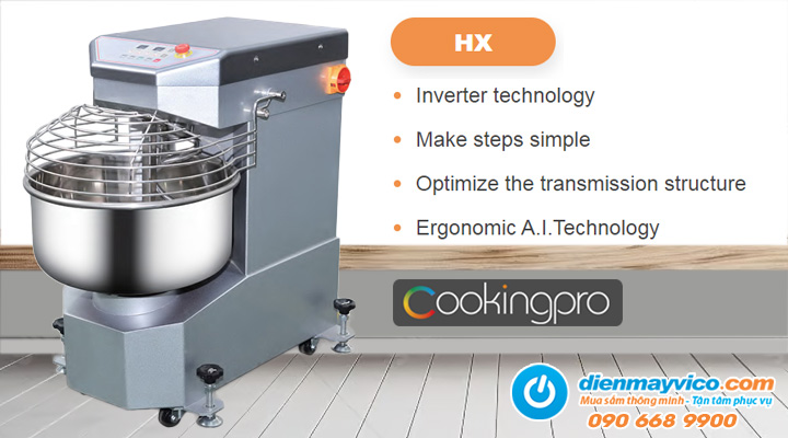 Máy trộn bột Cooking Pro HX60 66 Lít