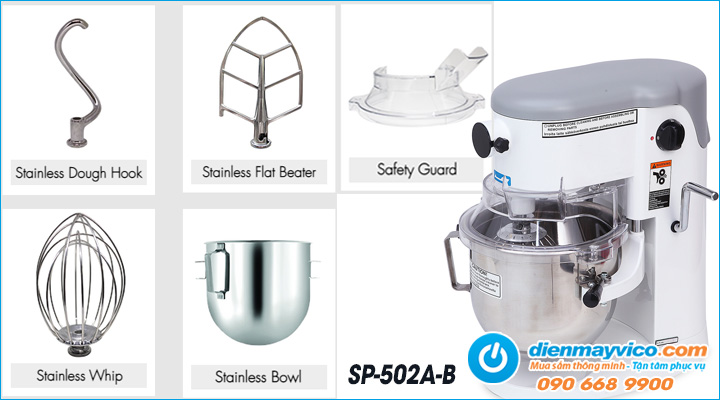 Máy trộn bột Spar Mixer SP-502A-B