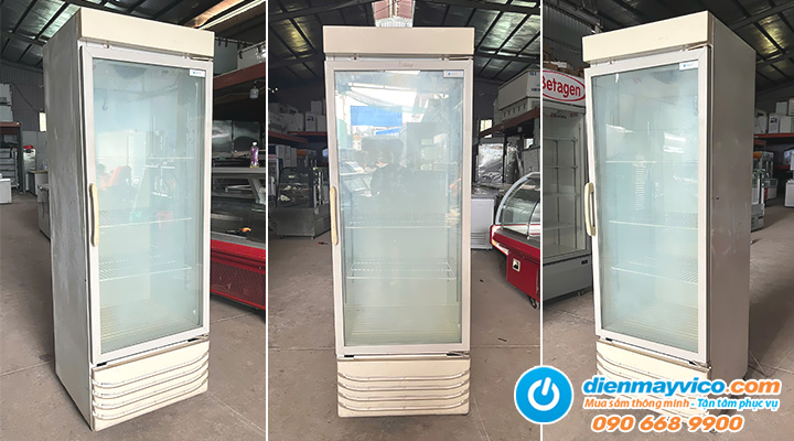 Thanh lý tủ mát 1 cánh kính Aquafine JW-470R 470L