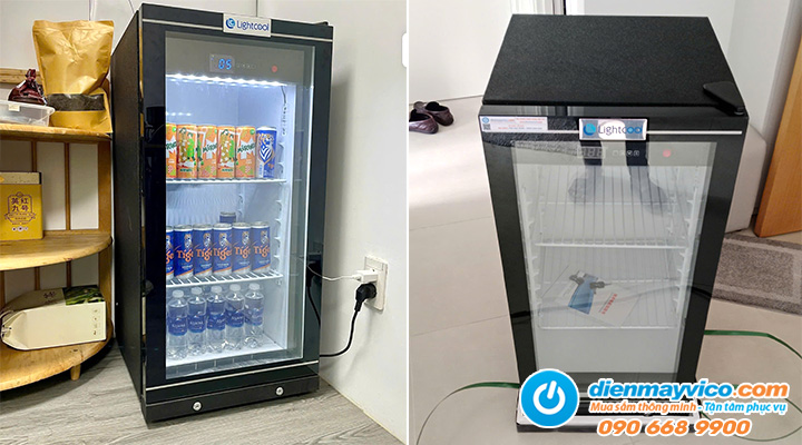 Thanh lý tủ mát 1 cánh kính Lightcool 118L