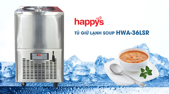 Tủ Giữ Lạnh Soup Happys HWA-36LSR