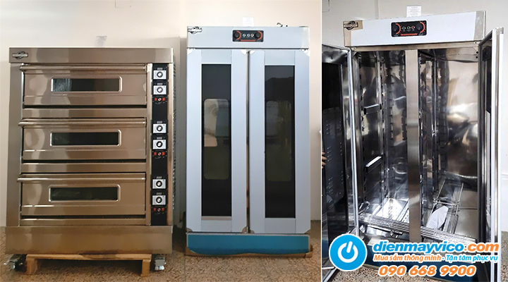 Hình sản phẩm Cho thuê tủ ủ bột nóng công nghiệp 2 cánh 32 khay